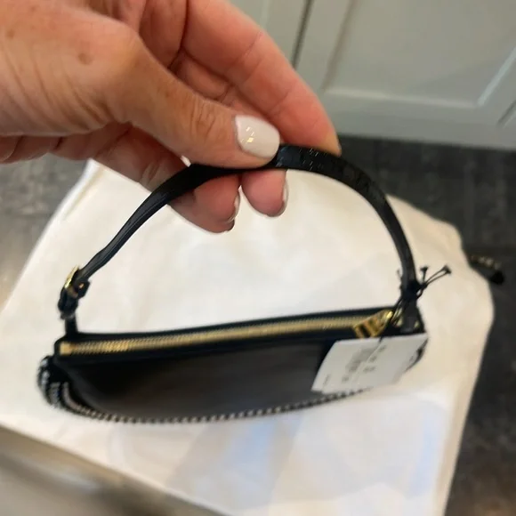 NWT JW ANDERSON BLACK CRYSTAL BUMPER MOON BAG - Picture 9 of 12